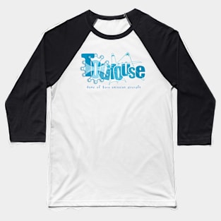 Toulouse Home of Zero Emission Aircraft Baseball T-Shirt